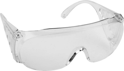 Очки STAYER STANDARD защитные,поликарбонатная монолинза с боковой вентиляц., прозрачные
