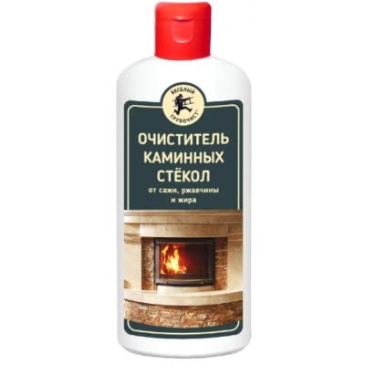 Очиститель банных и каминных стекол "Веселый трубочист", 250г
