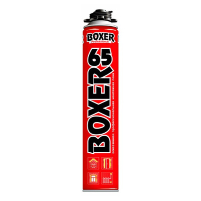 Boxer 65 Пена монтажн  всесезон. 800 мл 