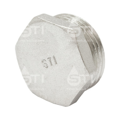 Заглушка 3/4" НР никелир.
