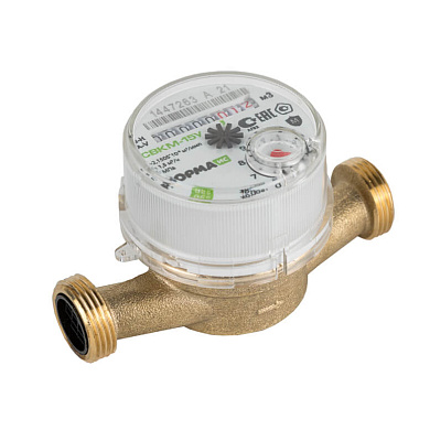 Счетчик воды ДУ 15 универсальный Экомера (L-110) без КМЧ