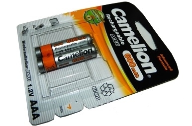 Аккумулятор 1.2В Camelion АAА-600mAh Ni-Mh BL-2