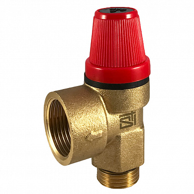 Клапан предохранительный г/ш 3/4 х 1/2"давл. 3 бар STI