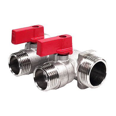 Коллектор распределительный STI ГШ 3/4" (НР 1/2"х2 вых.)