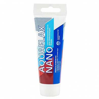 Паста сантех. AQUAFLAX NANO, тюбик 80г