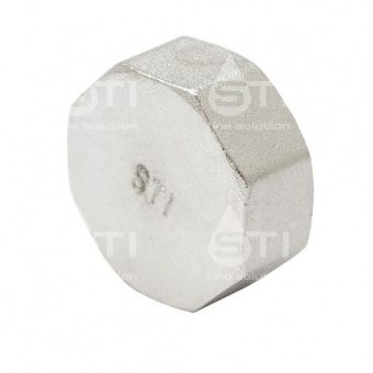 Заглушка 3/4" ВР никелир.
