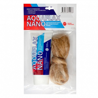 Паста+лен AQUAFLEX NANO (тюбик 80+лён 20г.) Евро