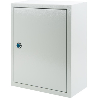 Щит с монтажной панелью ЩМПг-03   350*300*155 VELL с замок IP 54 VELL
