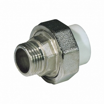 Муфта разъем. PPRC с НР 25х1/2 MeerPlast