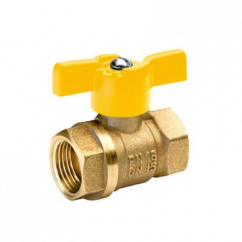 Кран шаровой 11б27п ГАЗ Ду15 г/г баб. БАЗ (А10/1)